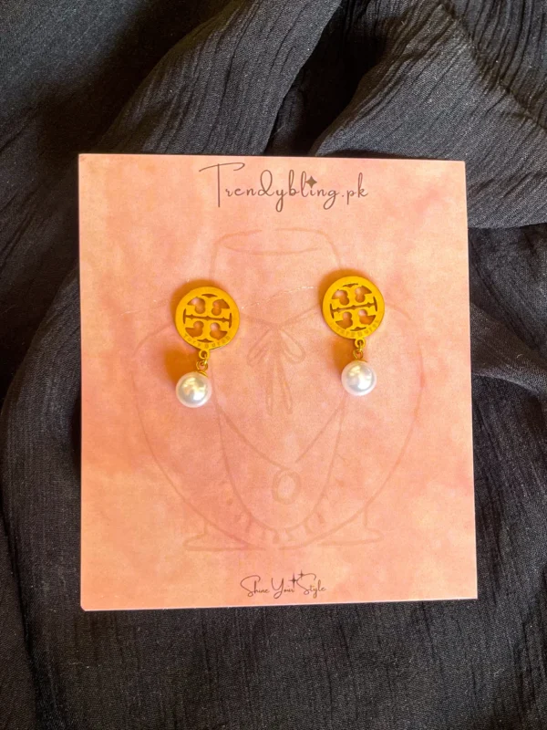 ToryB Pearl Drop Earrings
